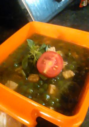 Foto resep Sayur bening leunca vs tempe + daun kemangi