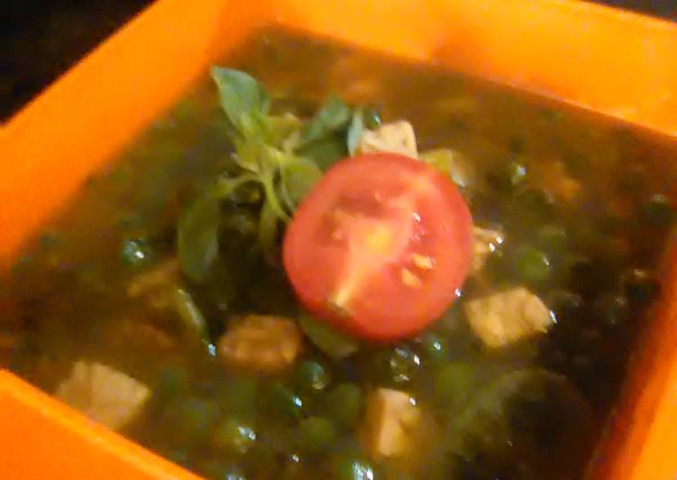 Resep Sayur bening leunca vs tempe + daun kemangi Anti Gagal