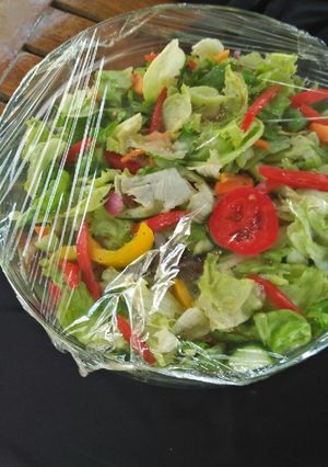 A picture of French salad.