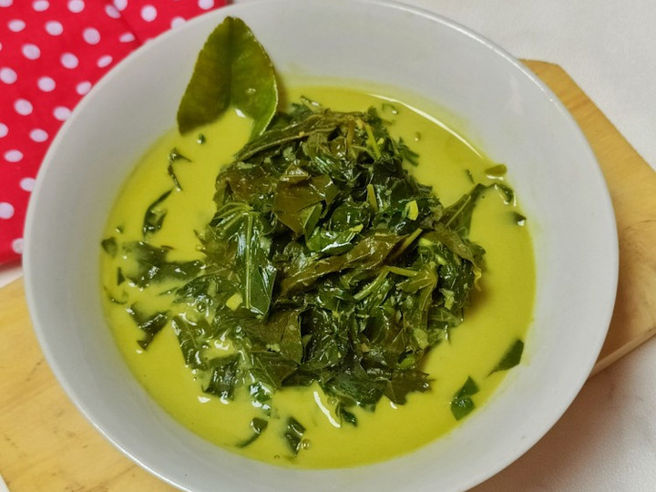 Resep Gulai Daun Singkong Simpel, Bikin Ngiler