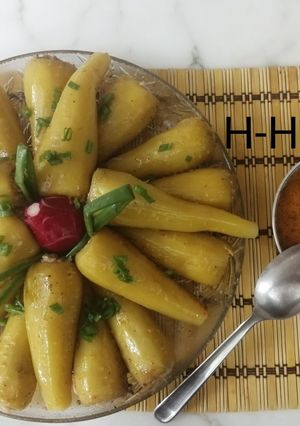 صورة لوصفة محشي الجزر الاصفر