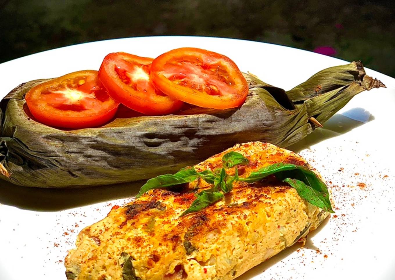 Tahu bakar kemangi