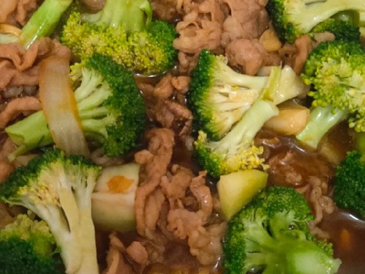 Langkah Gampang Membuat Resep Brokoli cah daging sapi yang Bisa Manjain Lidah Anti Ribet, Lezat