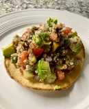 Tostada de ceviche de pescado 🐟