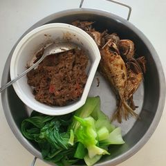 A picture of Ginger Prawn Paste Sambal (Sambal Halia Belacan/ Sambal Jahe Terasi).