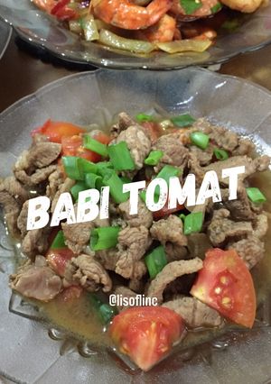 Foto resep Babi Tomat