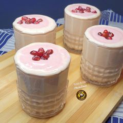 A picture of Super Creamy Strawberry Milk.
