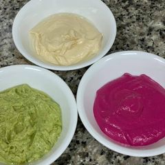Tricolor Hummus A picture of Tricolor Hummus.