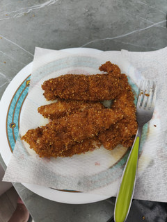 Una foto de Solomillos de pollo crocantes