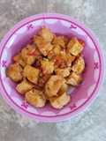 Tahu Goreng Saus Cabe khas Vietnam (dau hu sot cá)