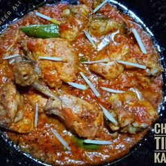 A picture of Charsi tikka karahi.