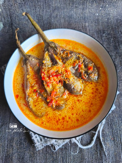 Foto resep Pecak Terong Kukus Kuah Santan