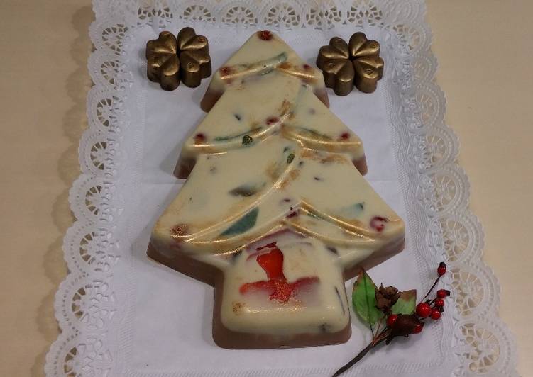 Turrón chocolate blanco con frutos secos y frutas