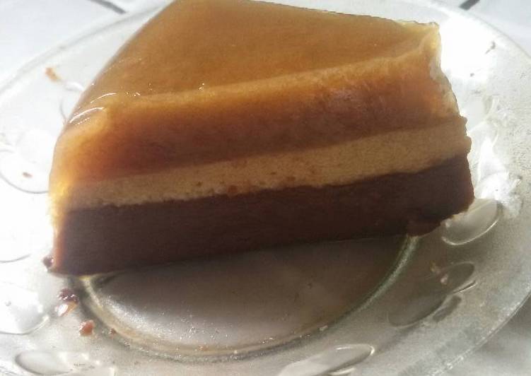 Bagaimana Membuat Puding Coffee Mix Coklat, Enak