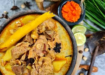 Resep Unik Curry Kambing dan Kentang Ala Warteg