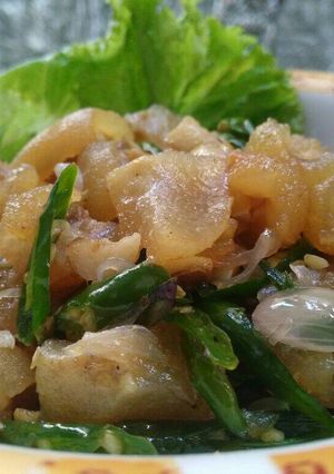 Foto resep Kikil cabe hijau