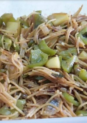 A picture of Vermicilles (namkeen,salty).