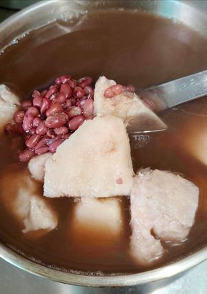 蜜芋頭紅豆湯 的食譜成品照片