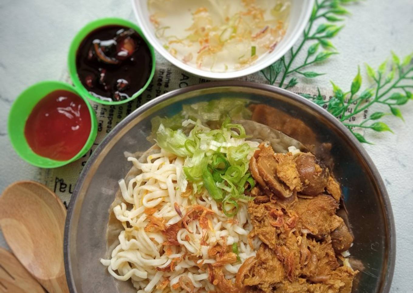Mie Ayam jamur Ala abang²