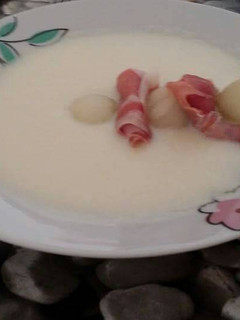 Una foto de Sopa de melón