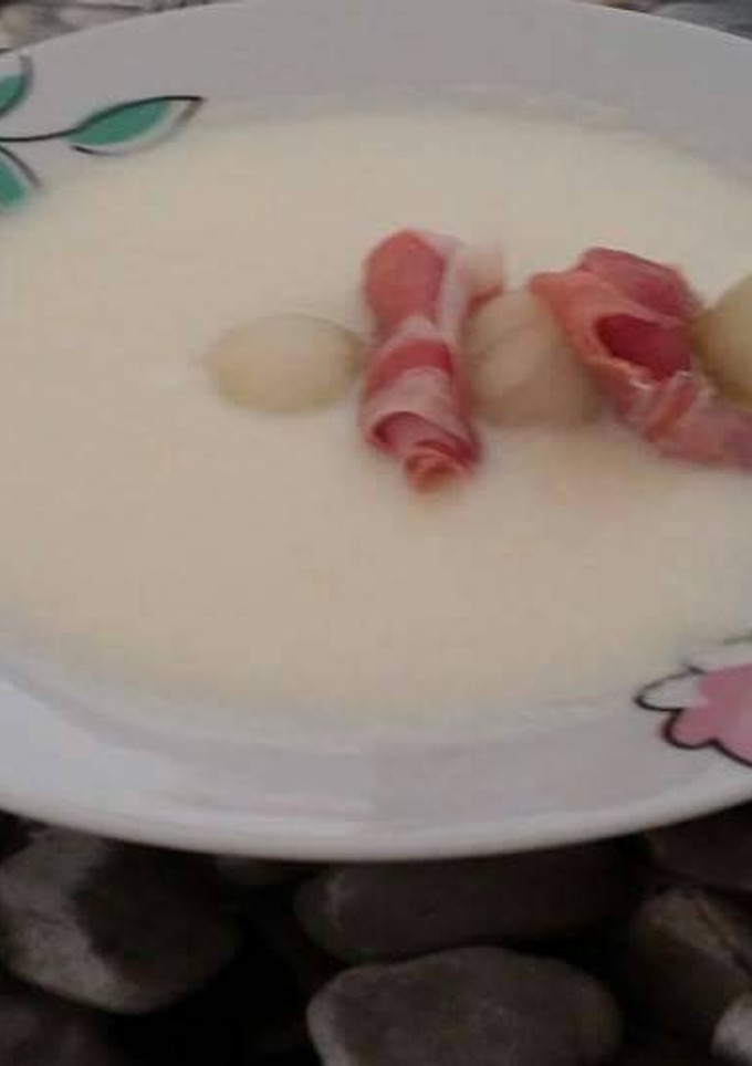 Una foto de Sopa de melón