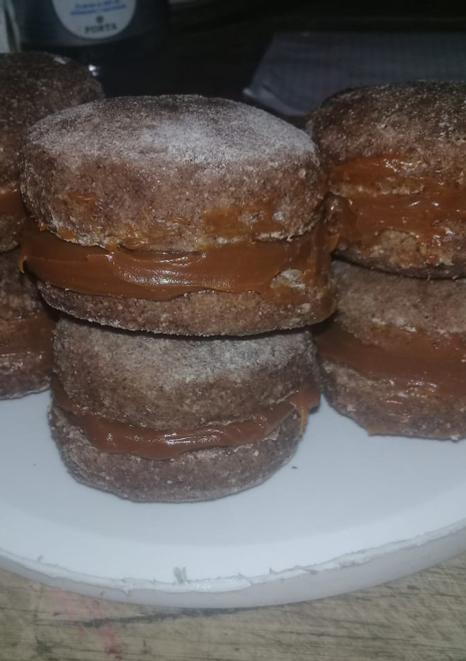 Una foto de Alfajores integrales!!!