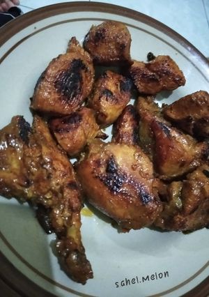 Foto resep Ayam bakar saus tomat (bakarnya pakai teflon)
