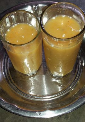 A picture of Mango lassi.