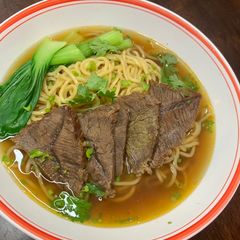 Taiwan Beef Noodle Soup A picture of Taiwan Beef Noodle Soup.