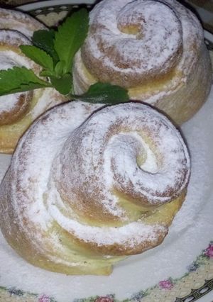 Túrós rózsafánk recept fotója