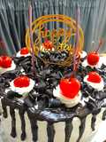 Black Forest cake pondan