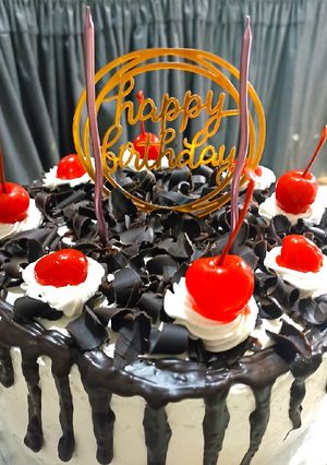 Foto resep Black Forest cake pondan