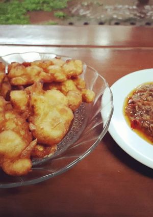 Foto resep Pisang Goreng + Dabu-dabu Kepala Ikan