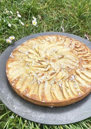 Une photo de Gâteau aux pommes