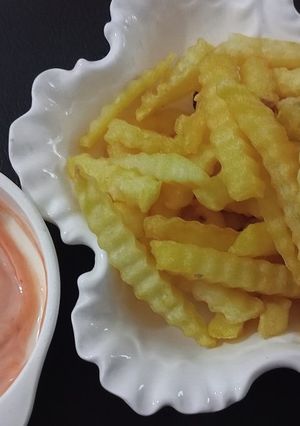 Foto resep Kentang Goreng Cocol Mayo Asam Manis