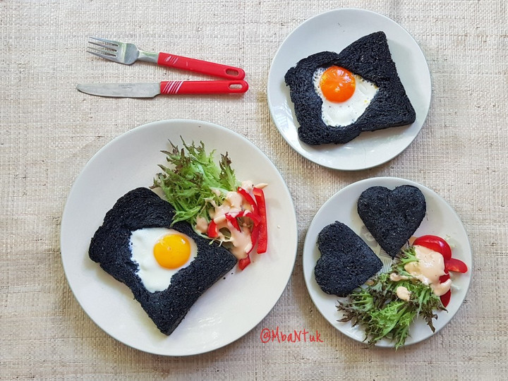 Wajib coba! Bagaimana cara memasak Sunny Side Egg Toast dijamin sedap