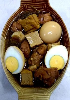 รูปของ พะโล้ตับไก่ใส่เต้าหู้