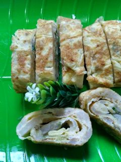 Foto resep Telur Dadar Gulung
