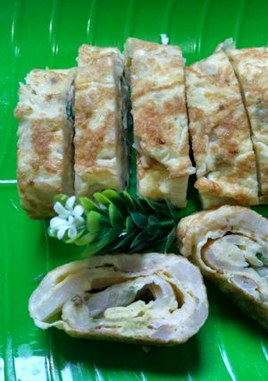 Foto resep Telur Dadar Gulung
