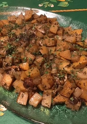 Une photo de Navets sautés au vin blanc