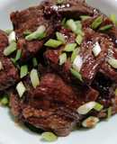 Beef short ribs with sweet soy glaze