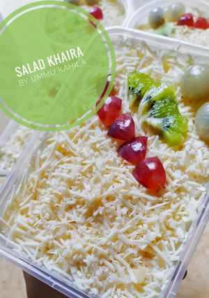 Foto resep Salad buah premium
