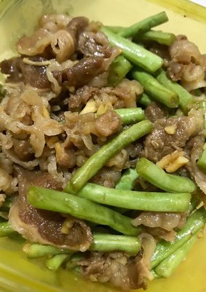 Foto resep Buncis cah sapi