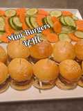 🍔Mini Burgers with Homemade Buns🍔