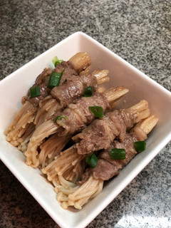 照燒金菇牛肉卷 的食譜成品照片