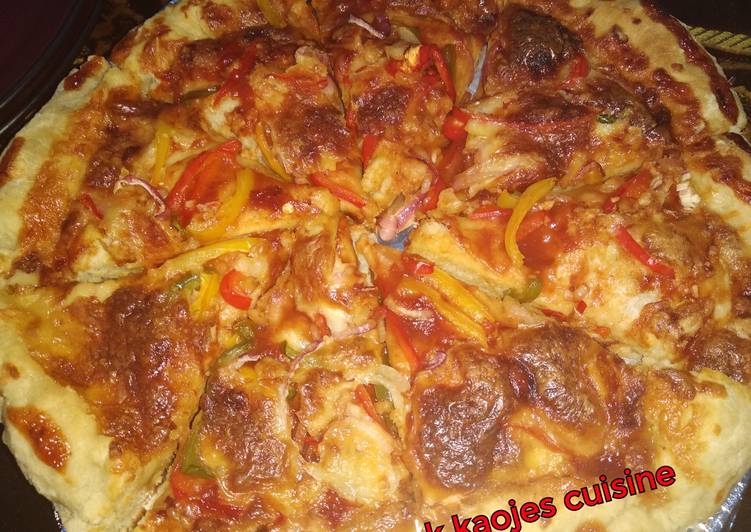 Recipe of Appetizing Pizza | Quick Recipe For One