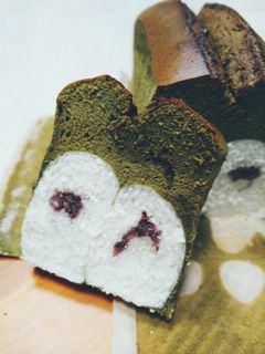 🍞抹茶蛋糕紅豆吐司 的食譜成品照片