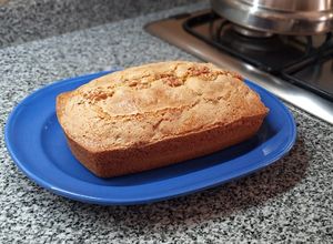 Una foto de Budín de nuez (con manteca)