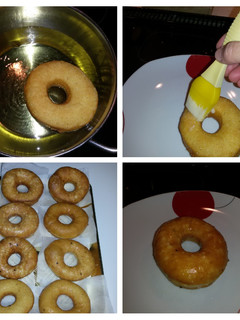 Una foto de Donuts caseros con levadura madre