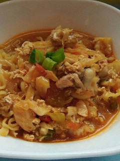 Foto resep Mie kuah merah